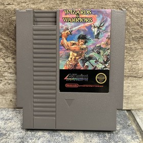 Wizards And Warriors Original NES Cartridge Authentic Tested