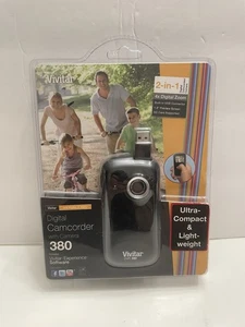 Vivitar Digital Camcorder W/ Camera DVR 380 USB 4x Digital Zoom - BRAND NEW!