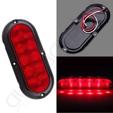 New 6 10 Led Car Trailer Truck Led Oval Stop Turn Tail Light Universal Vehicles