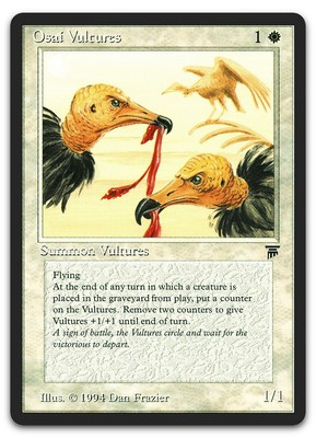 Osai Vultures (LP) Legends LEG Magic MTG