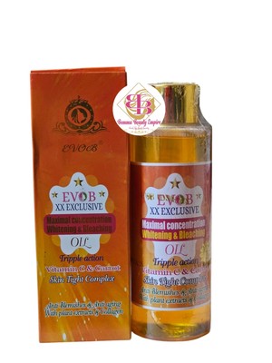 Evob XX Exclusive Triple Action Vitamin C & Carrot Oil. New Product 350ml