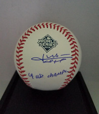 Juan Soto Washington Nationals Autographed 2019 World Series Champions Baseball 