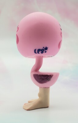 Littlest Pet Shop Authentic # 2751 Pink Cream Black Flamingo Teal
