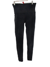 spanx leggings black basic compression women's L shinny