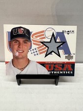 2000 Upper Deck Black Diamond USA Baseball Patch Chris George