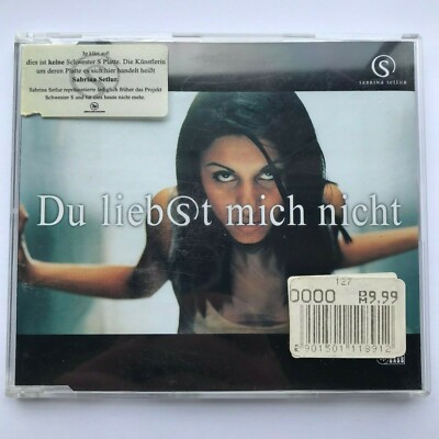 Sabrina Setlur   Du Liebst Mich Nicht CD Maxi Single - Epic Pelham EPC 664209 2