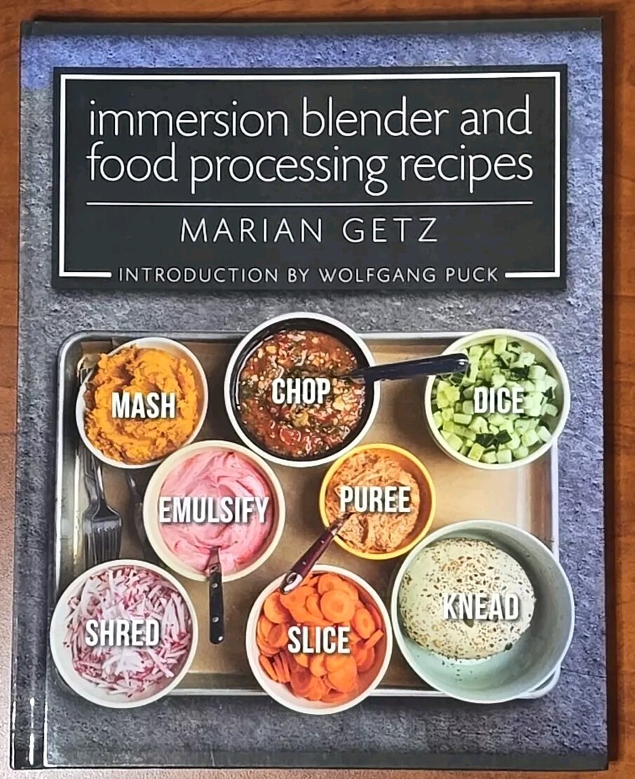Marian Getz Immersion Blender and Food Processing Recipes Co