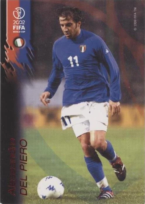 2002 Panini FIFA World Cup Opening Series Soccer Trading Cards for