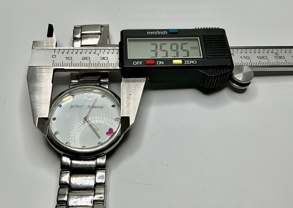 Betsey Johnson Silver Watch ⌛️? Betsey Johnson Watch | Kitschella main image 3