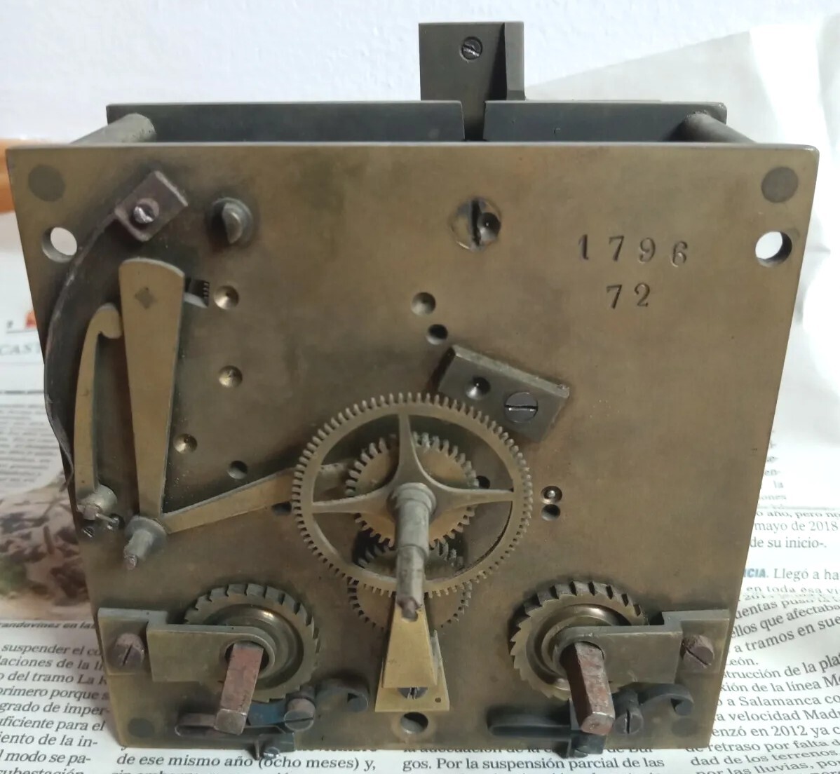 Mecanismo de reloj S. Marti et Cie, Medaille de Bronze