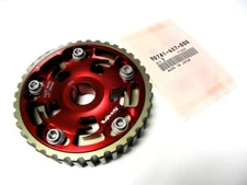 VMS 88-00 HONDA CIVIC D15 D16 SOHC ADJUSTABLE RACING CAM GEAR & OEM CAM KEY RED