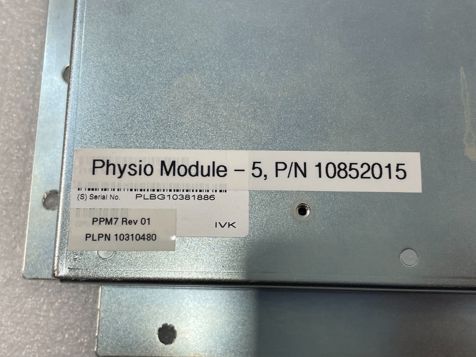 Siemens Acuson SC2000 US Module 4 ASSY 10438324 PHYSIO MODULE-5 P/N ...