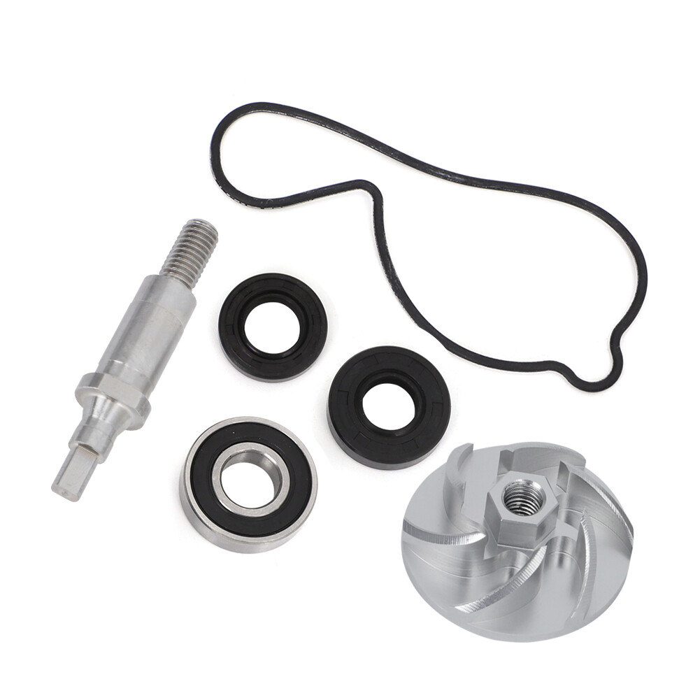 Water Pump Impeller Shaft Gaskets Seals Bearing Kit For Yamaha YFZ450