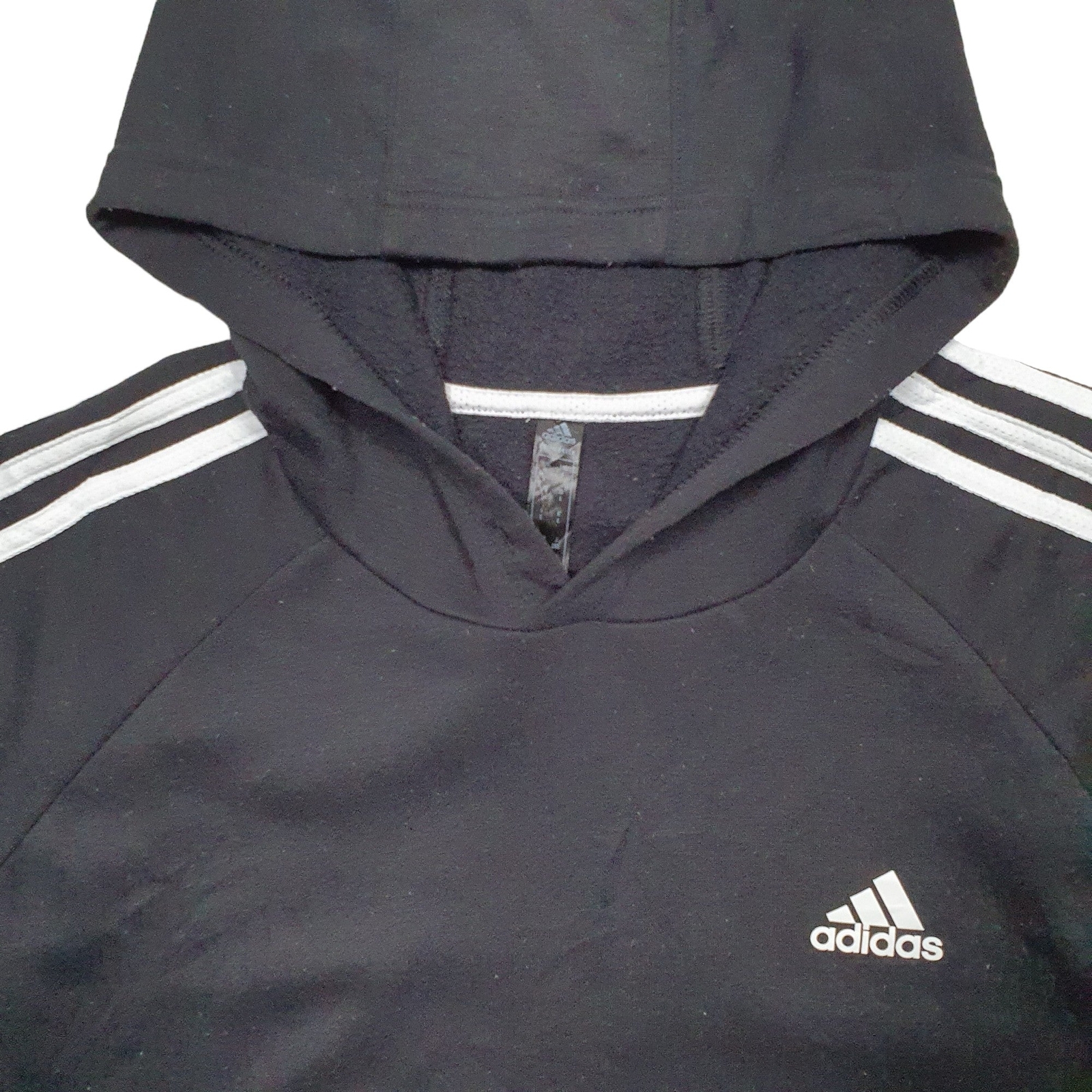ADIDAS Hoodie Cotton Jumper Sweatshirt Mens M image 2