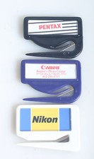 CAMERA COMPANY LETTER OPENERS NIKON, PENTAX, CANON