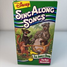 Disney VHS Sing Along Songs Volume 4 The Jungle Book The Bare Necessities Tested