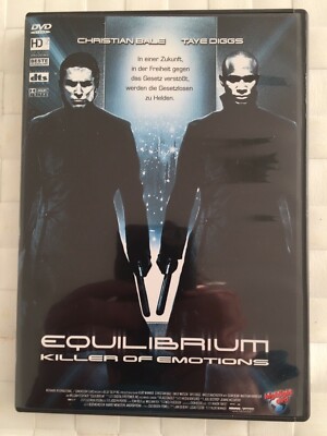 Equilibrium Killer of Emotions  Christian Bale  DVD sehr Gut