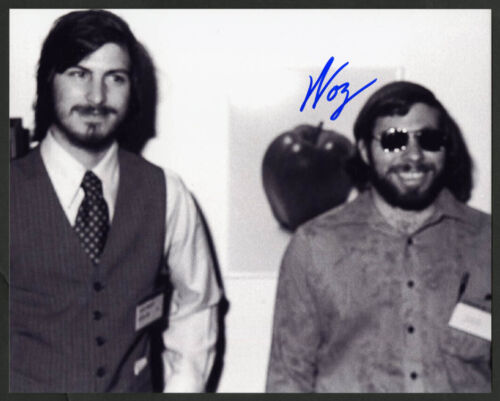 Steve Woz Wozniak SIGNED 8x10 PHOTO Co-Founder APPLE I Jobs COMPUTER AUTOGRAPHED - Picture 1 of 1