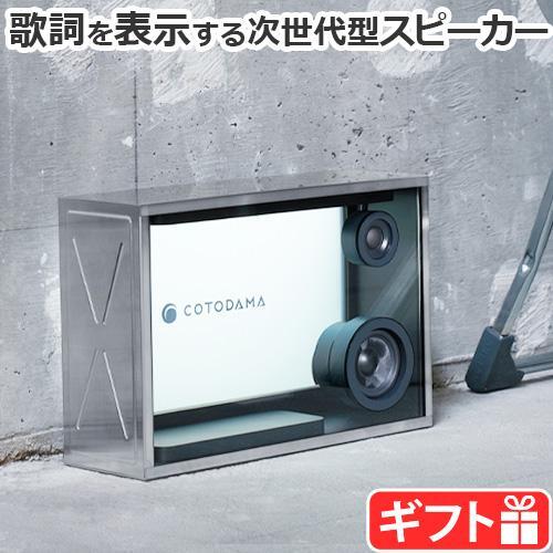 COTODAMA Lyric Speaker Stainless Steel Wi-Fi AirPlay2