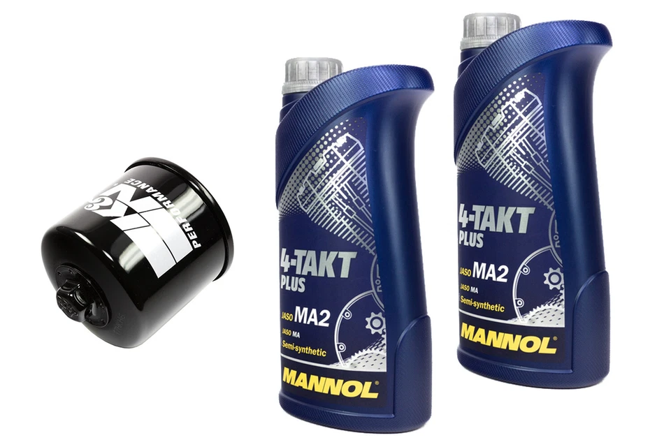 Aceite de Motor Kit Filtro KN138 10W40 2 Litro para Cagiva Kawasaki Sachs Suzuki - Imagen 4 de 4