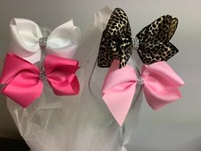 large hair bows choose your colors 2 for 9.00 grosgrain ribbon
