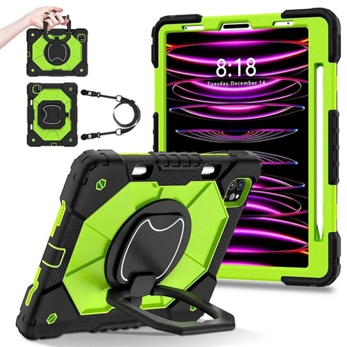 Kids Shockproof Heavy Duty Stand Case For iPad Pro Air 11 13 10.9 iPad mini 8 7 - Picture 11 of 25
