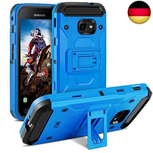 BEZ Hülle für Xcover 4 Hülle, Xcover 4S Hülle, Handy Schutzhülle Outdoor Komp - Bild 1 von 8