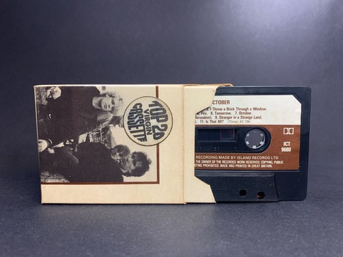 U2 OCTOBER Vintage Cassette ICT 9680 **VERY SCARCE 1+1 CIGARETTE PACK** 1981 - Picture 7 of 16