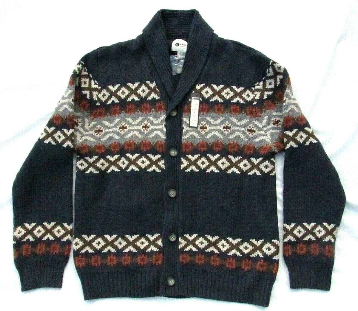 Haggar cardigan deals
