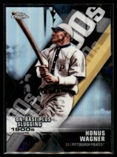 2020 Topps Chrome Decade of Dominance Die Cut Honus Wagner #DOD-11