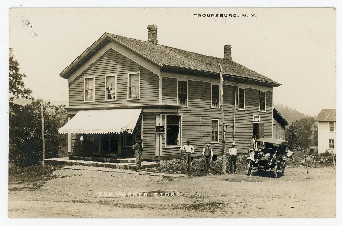 RPPC NY Troupsburg Corner Store Steuben County eBay