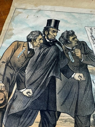 2 C1885 PUCK Magazine Lithos, Republicans Egyptian Vault & John A Logan ~ GILLAM - Picture 17 of 22