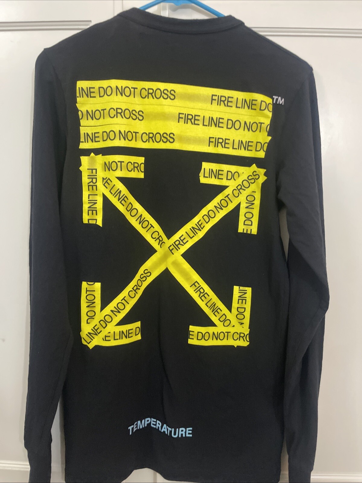 Main Label Off White Temperature “FIRE LINE DO NO… - image 8