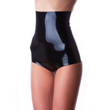 Women Latex Briefs Handmade Slim Shorts Underwear Rubber Pants Club Wear Cosplay