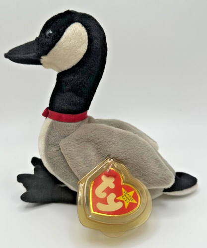 Ty Beanie Baby Loosy The Canadian Goose 1998 5th Gen Swing Tag 6th Gen Tush Tag - Picture 5 of 15