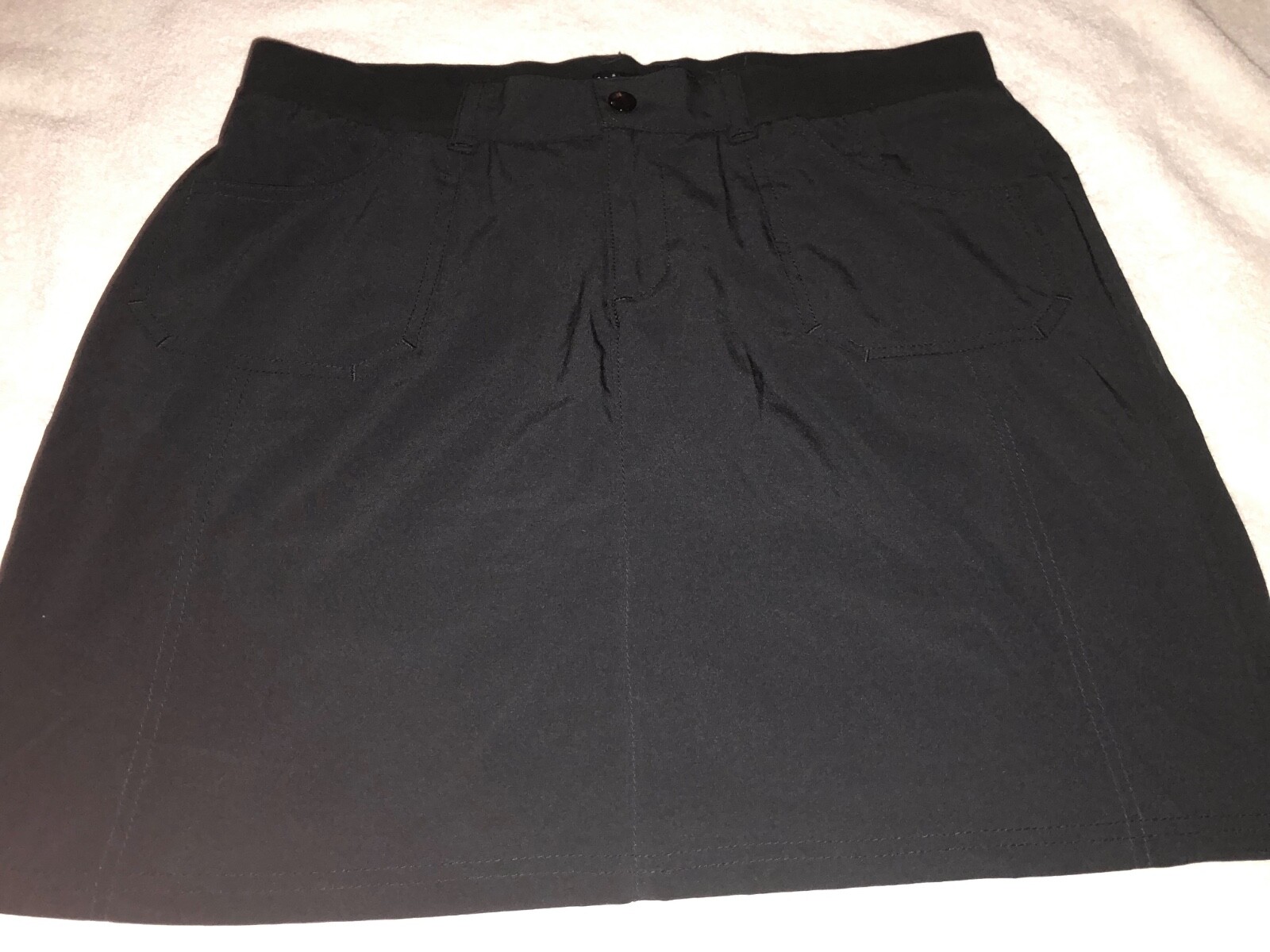 Lee Active performance Classic Black Skort, Size … - image 2