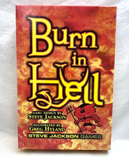Burn in Hell Board Game Steve Jackson Games 2004 VG/VG