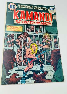 DC Comics - Kamandi Issue 16 Silver Age Comic (1974) 6.0 Fine Grade