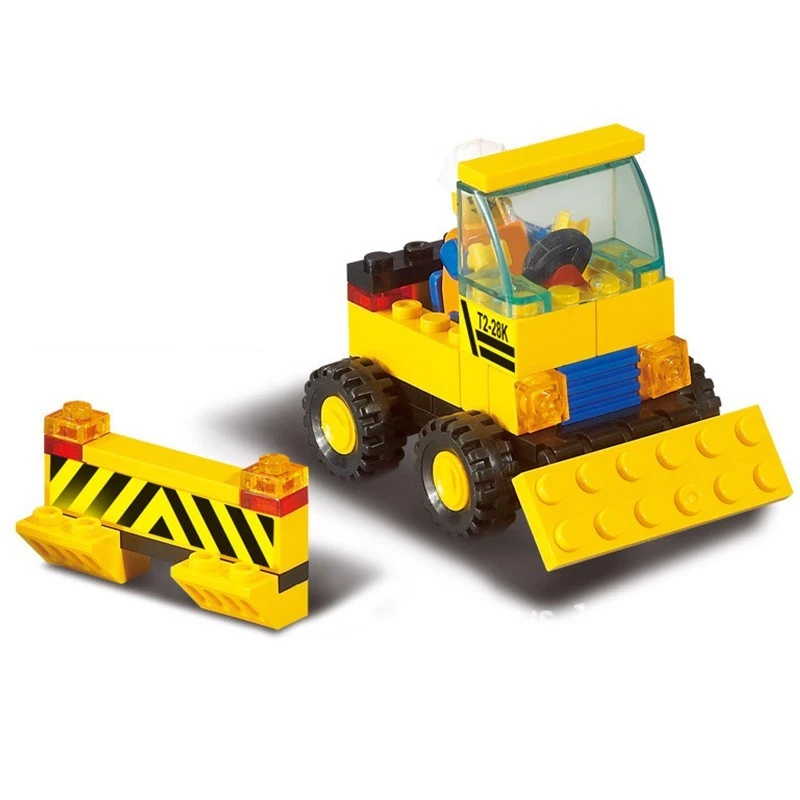 KidsToys Truck Toy DIY Building Blocks Toys Construction Vehicles Action Figure  - Image 2 of 3