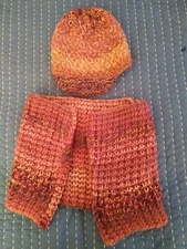 Collection Eighteen Knitted Hat And Infinity Scarf Set