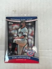 Tim Lincecum 2010 Topps Opening Day Insert #ODS-25 NrMt