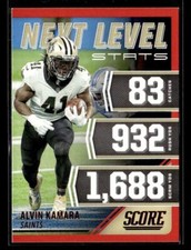 2021 Score #NL20 Alvin Kamara Next Level Stats Red card