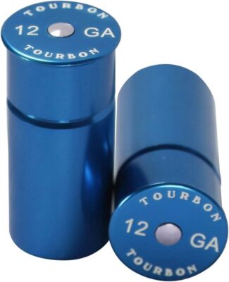 Tourbon 12 Gauge Dummy Round Snap Caps - 2 Pack Blue