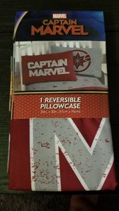 captain marvel pillow case