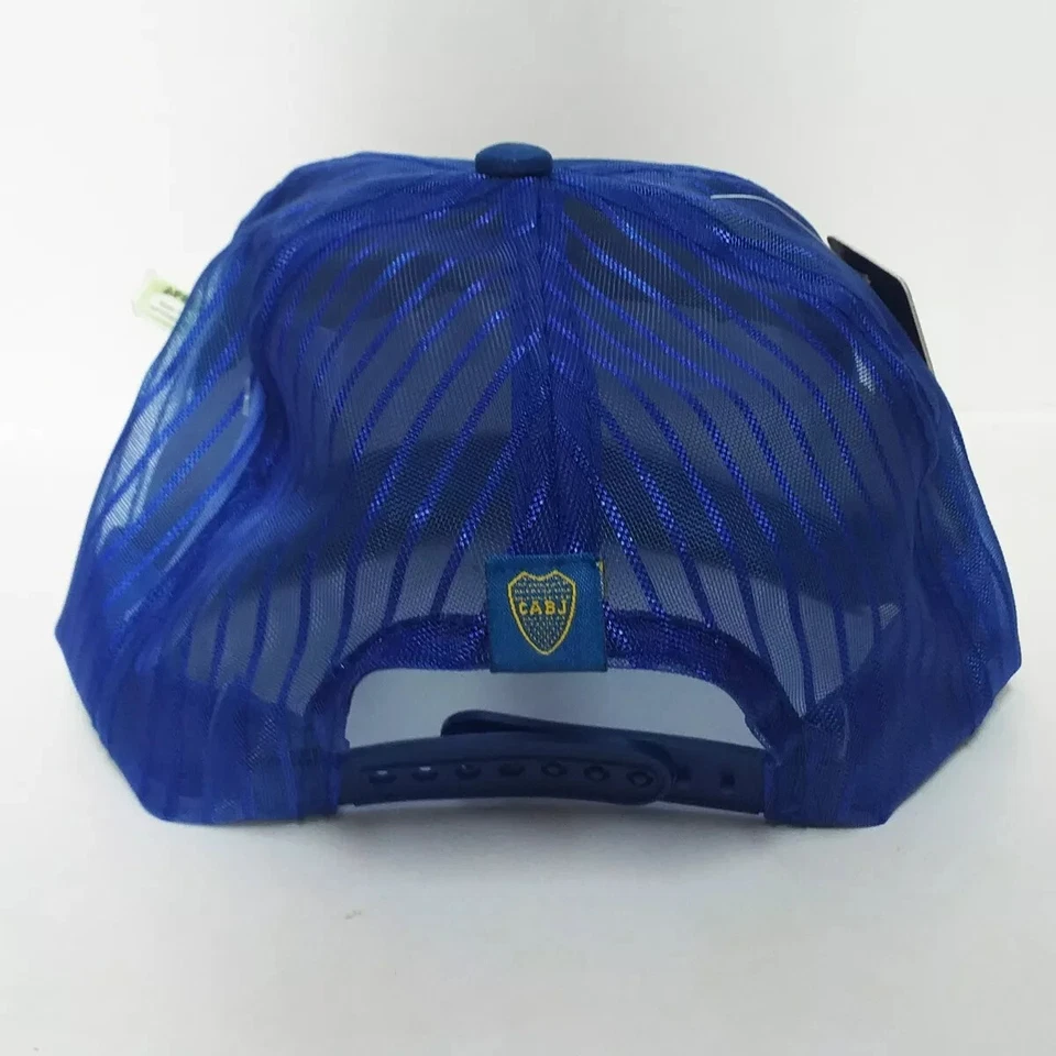 BOCA JRS - Desde 1905 - Bordado - Sombrero Oficial TRUCKER - Gorra - Azul - Nuevo Foto 2 de 4