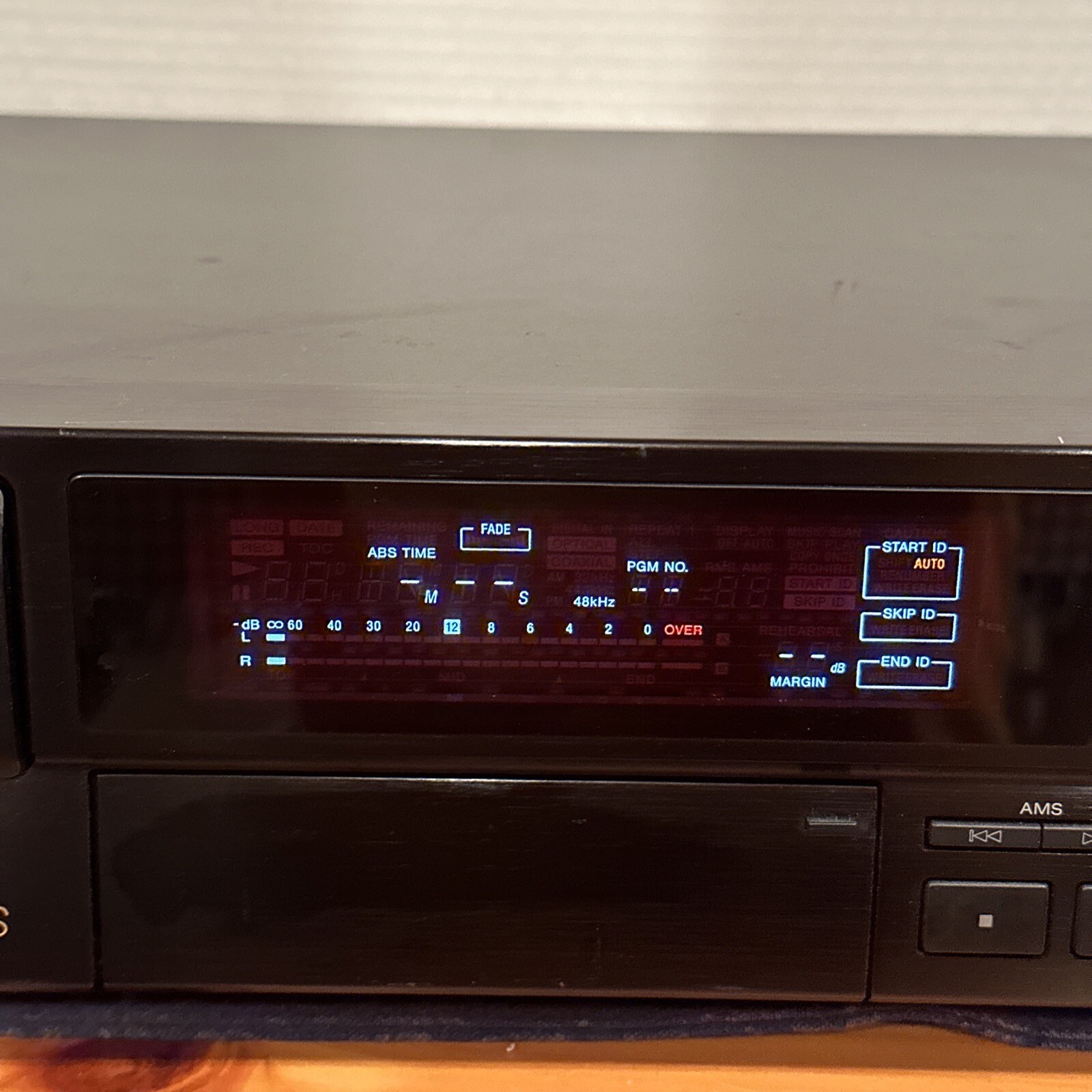 Vintage Sony DTC59ES DAT Player Recorder Deck Partially Tested READ NO