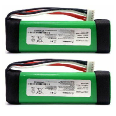 2pcs Akku für JBL Charge 3 GSP1029102A für Bluetooth Wireless Audio 6000mAh