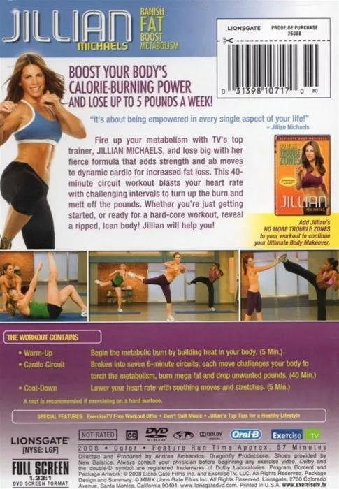 Jillian michaels lower body sale