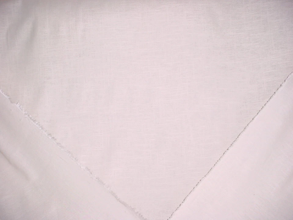 3-3/4Y Ralph Lauren LCF65827F Heirloom Linen White Drapery Upholstery Fabric - Image 3 of 4