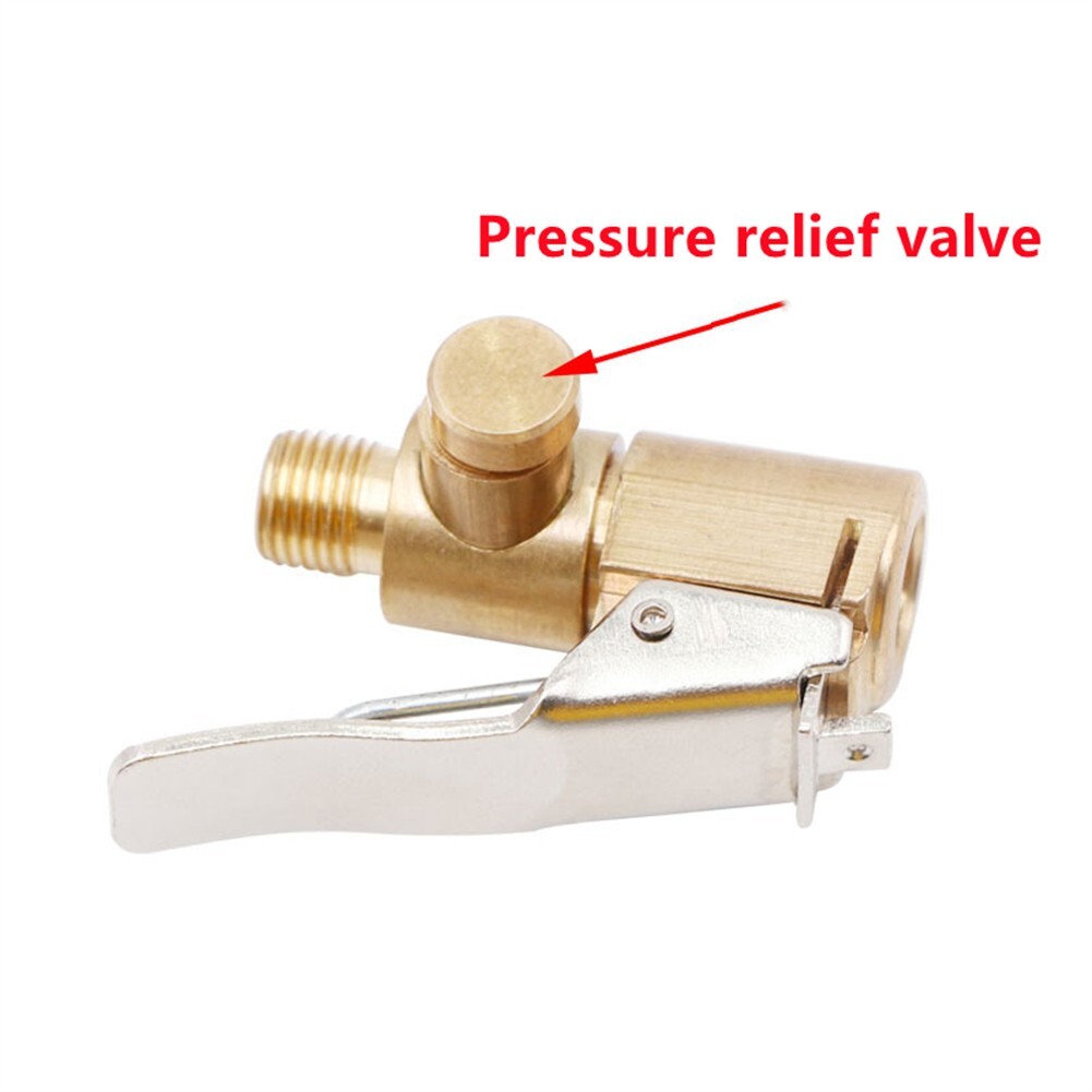 Durable Metal Car Air Pump Nozzle Adapter Suitable for Threaded Air